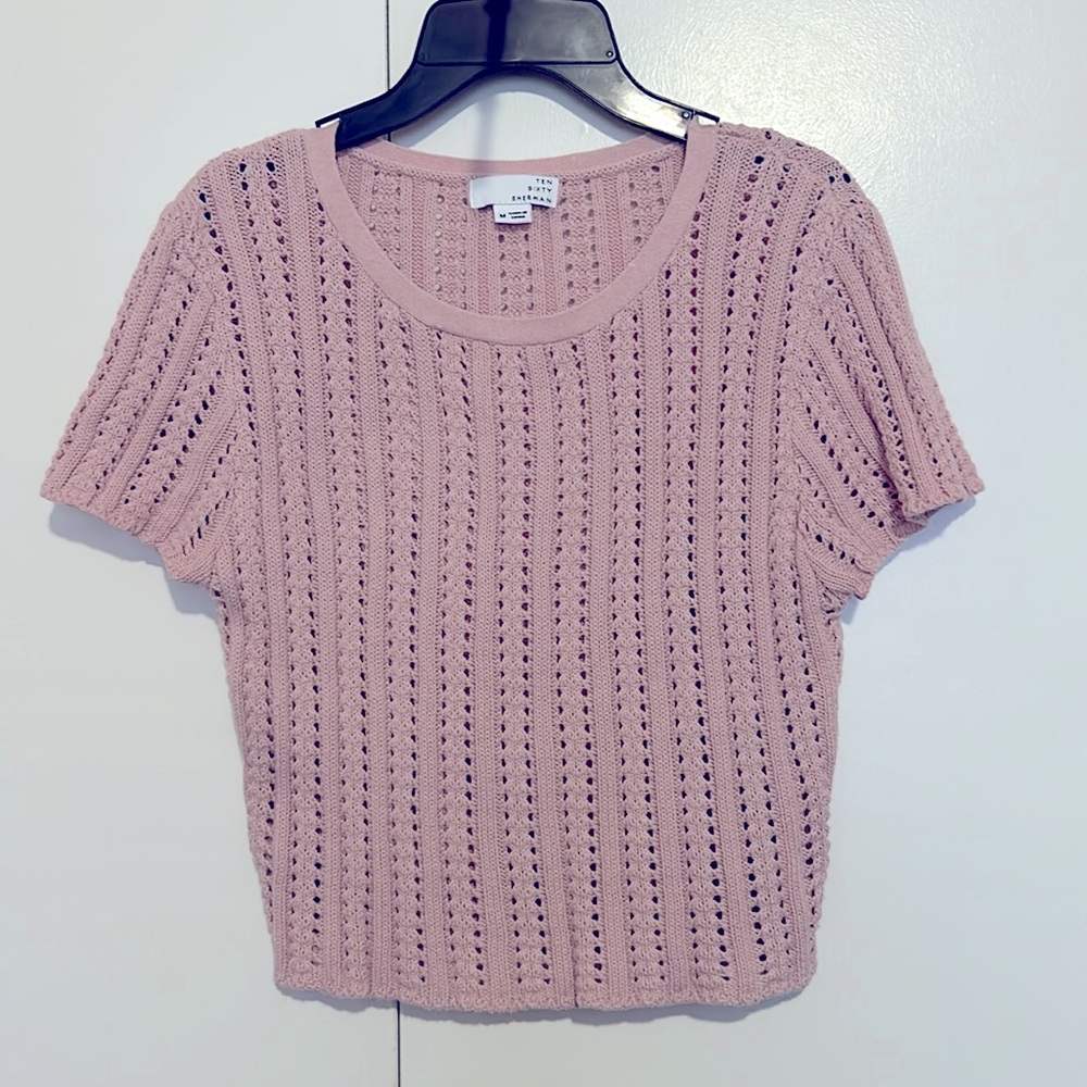 10-60 Sherman Crochet crop top
